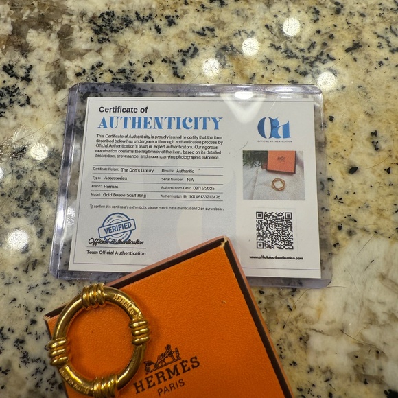 Hermes Bouet Scarf Ring - Picture 5 of 12